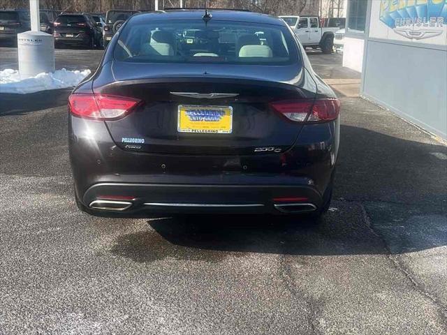 2015 Chrysler 200 C Sedan AWD