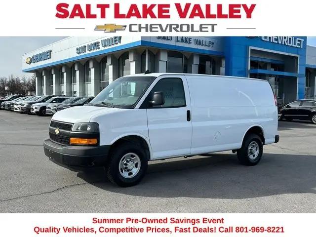 2022 Chevrolet Express Cargo Van RWD 3500 Regular Wheelbase WT for sale in West Valley City, UT