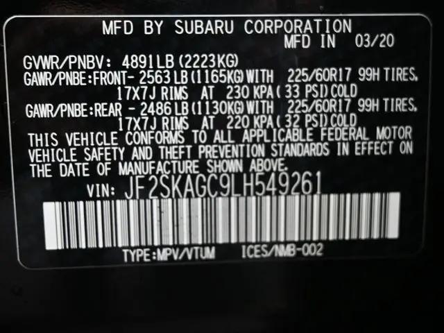 2020 Subaru Forester Premium