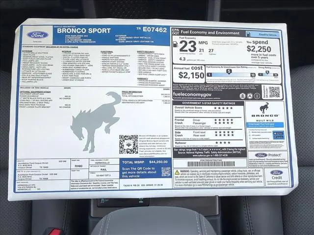 2026 Ford Bronco Sport Badlands