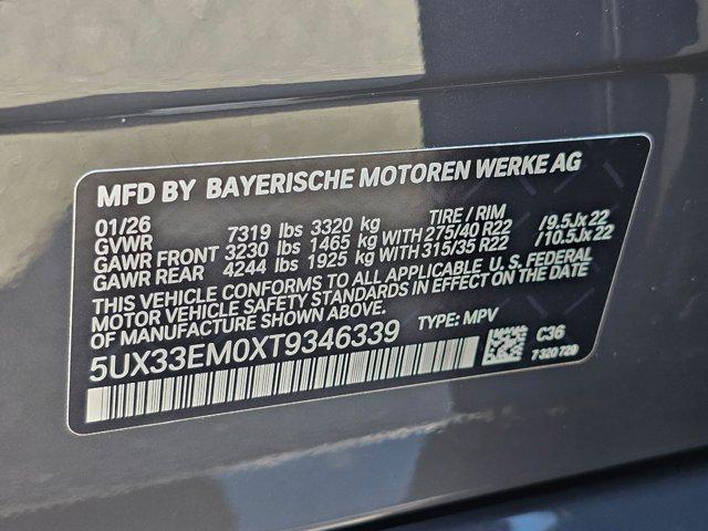 2026 BMW X7 M60i