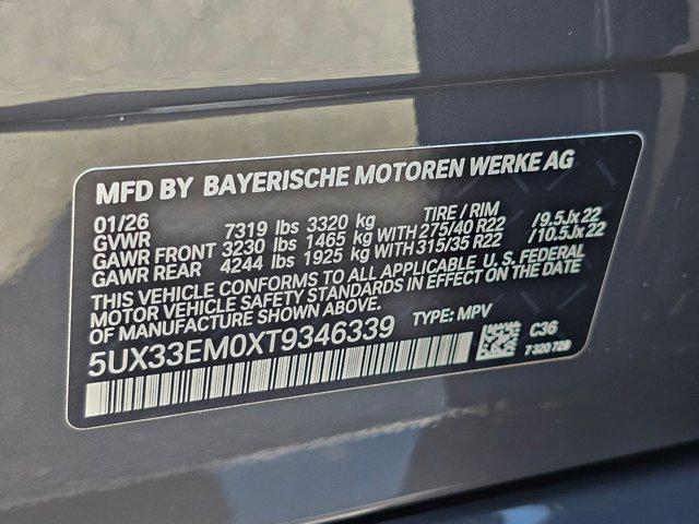 2026 BMW X7 M60i