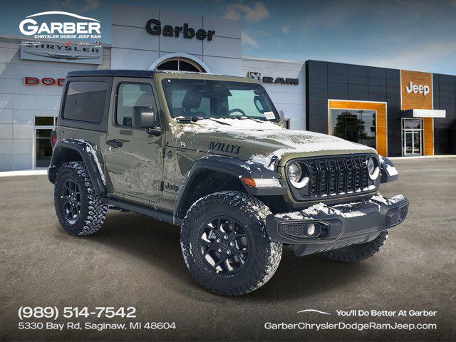 2026 Jeep Wrangler 2-Door Willys 4x4 for sale in Saginaw, MI