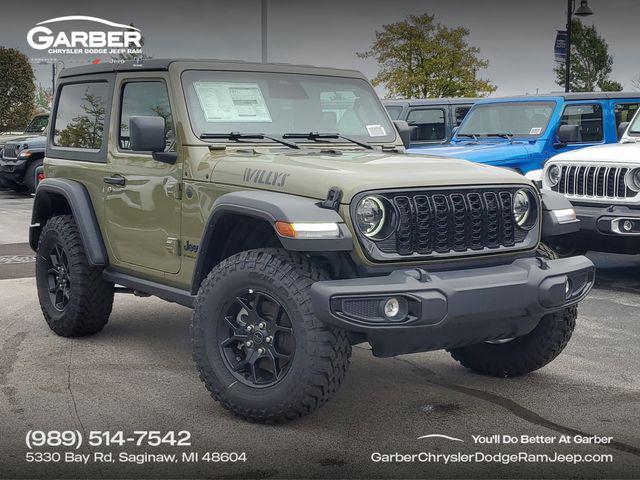 2026 Jeep Wrangler 2-Door Willys 4x4 for sale in Saginaw, MI