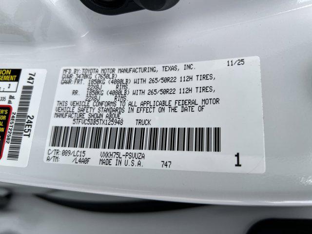 2026 Toyota Tundra Capstone CrewMax 6.4' Bed