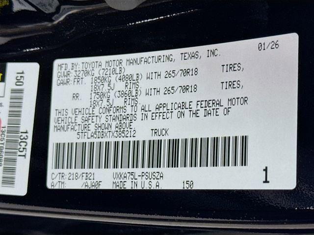 2026 Toyota Tundra SR5 CrewMax 5.5' Bed