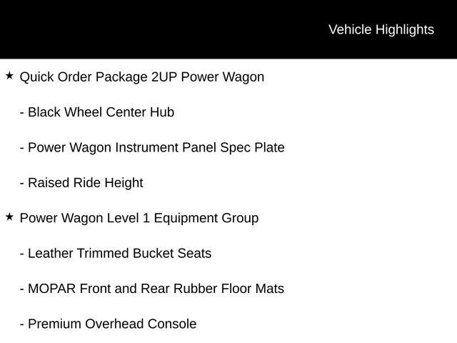 2026 Ram 2500 Power Wagon Crew Cab 4x4 6'4" Box