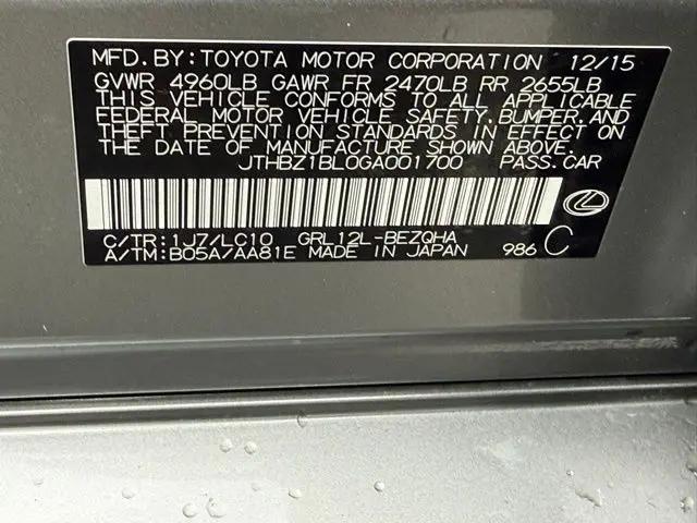 2016 Lexus GS 350 GS 350