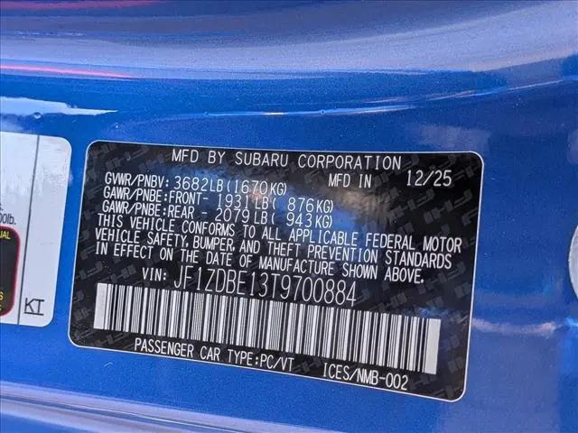 2026 Subaru BRZ Limited