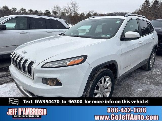 2016 Jeep Cherokee Limited 2016 Jeep Cherokee Limited