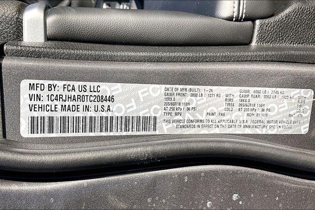 2026 Jeep Grand Cherokee Altitude 4x4
