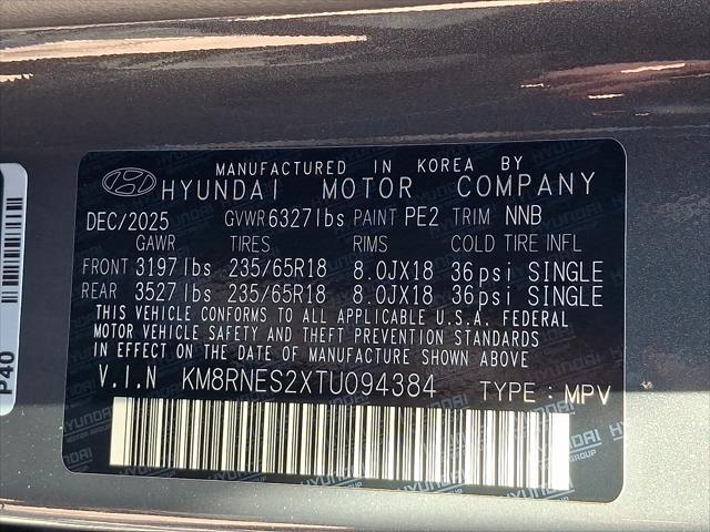 2026 Hyundai Palisade SEL Premium 8P