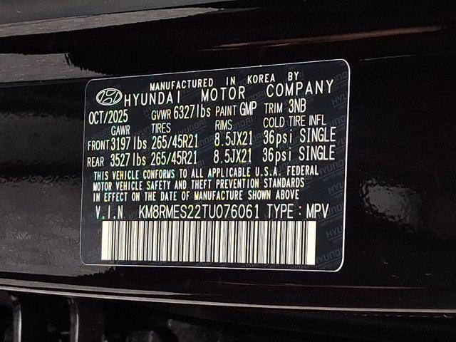 2026 Hyundai Palisade Calligraphy