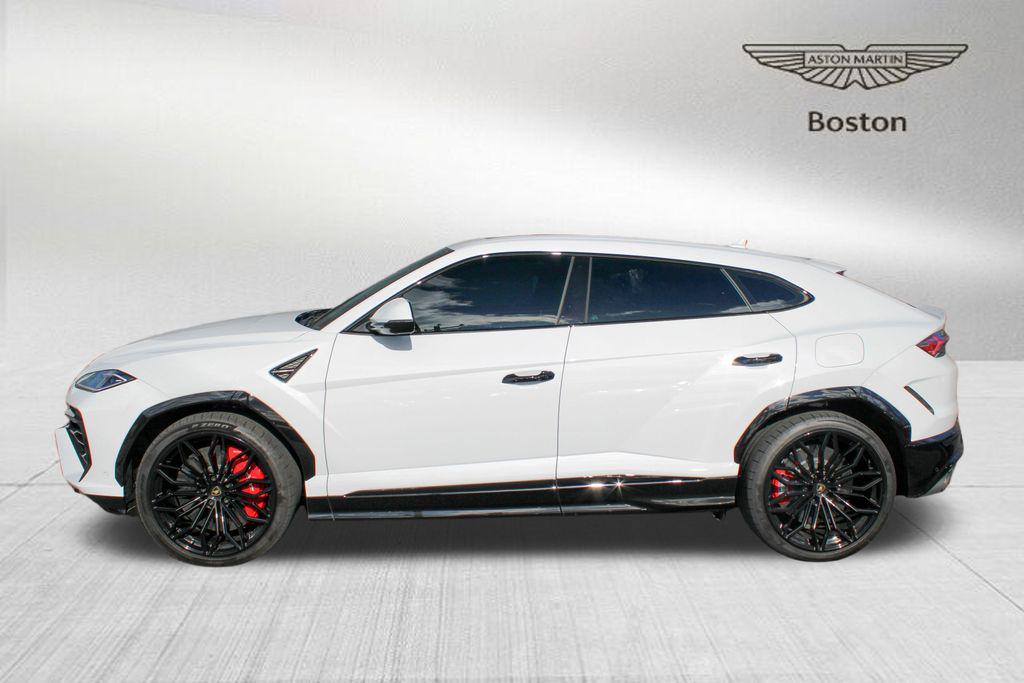 Used 2025 Lamborghini Urus SE with VIN ZPBUD6ZL6SLA40213 for sale in Westwood, MA