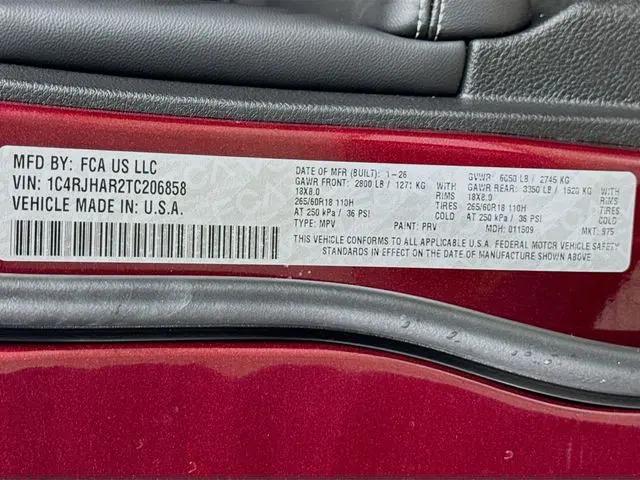 2026 Jeep Grand Cherokee Altitude 4x4