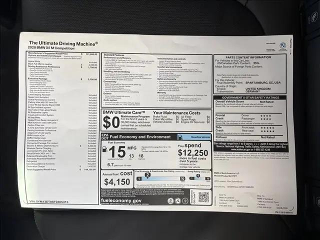 2026 BMW X5 M Competition