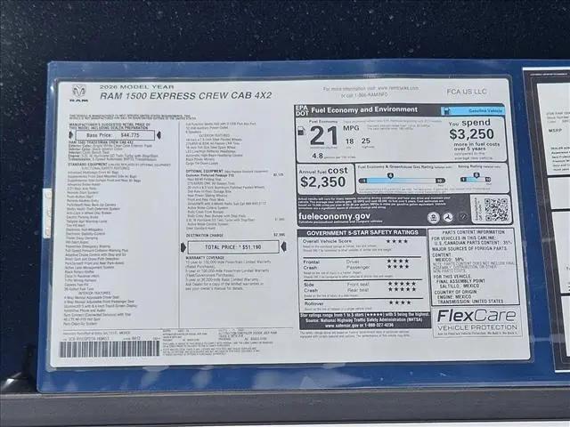 2026 Ram 1500 RHO Crew Cab 4x4 57 Box
