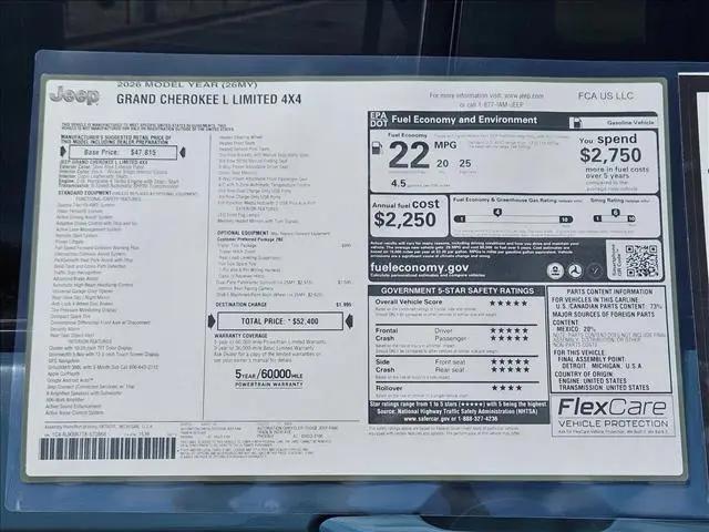 2026 Jeep Grand Cherokee L Limited