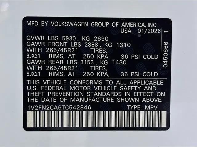 2026 Volkswagen Atlas SEL Premium R-Line