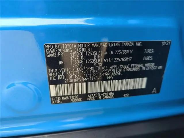 2021 Toyota RAV4 LE