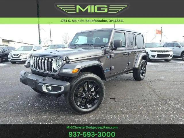 2025 Jeep Wrangler 4xe Sahara 4xe for sale in Bellefontaine, OH