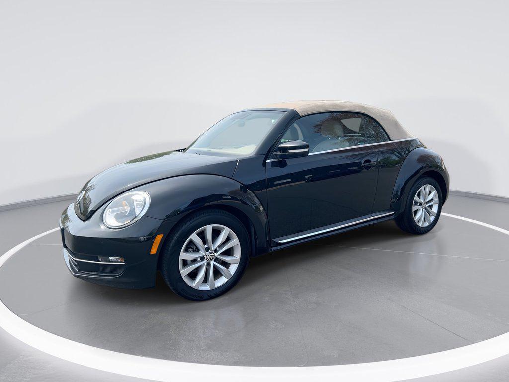 Black Uni/Beige Roof 2014 Volkswagen Beetle TDI Convertible Convertible Front-Wheel Drive Automatic