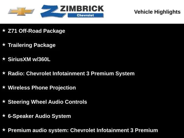 2022 Chevrolet Silverado 1500 4WD Crew Cab Short Bed RST