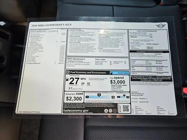 2026 MINI Cooper Countryman Cooper S