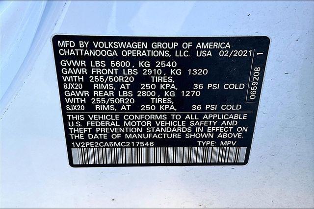 2021 Volkswagen Atlas Cross Sport 3.6L V6 SE w/Technology R-Line