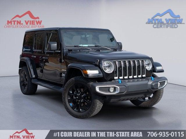 2022 Jeep Wrangler 4xe Unlimited Sahara 4x4 2022 Jeep Wrangler 4xe Unlimited Sahara 4x4