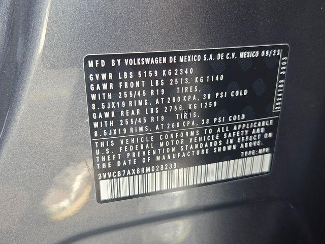 2024 Volkswagen Tiguan 2.0T SE R-Line Black