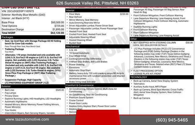 2023 Chevrolet Silverado 1500 4WD Crew Cab Short Bed LTZ