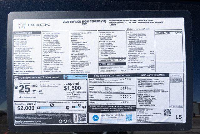 2026 Buick Envision Sport Touring AWD