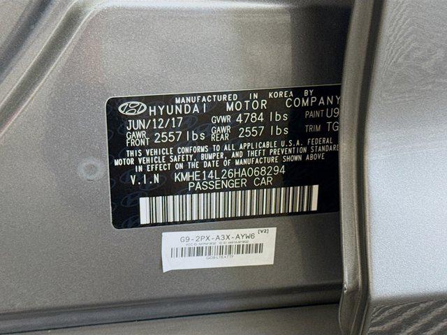 2017 Hyundai Sonata Plug-In Hybrid Base