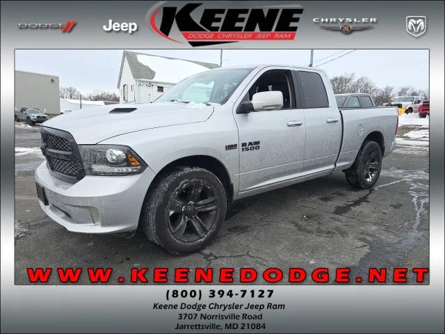 2017 RAM 1500 Night Quad Cab 4x4 64 Box