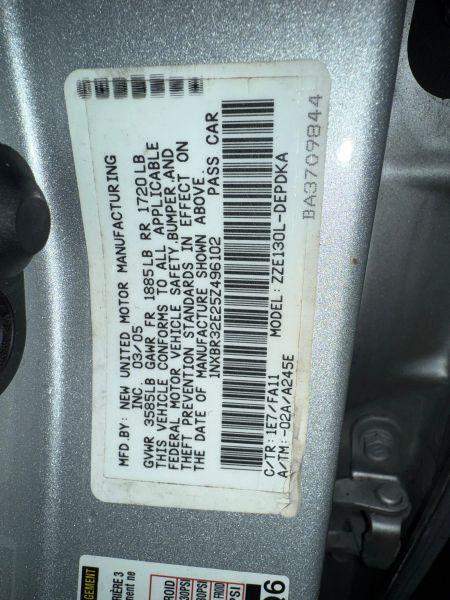 2005 Toyota Corolla CE
