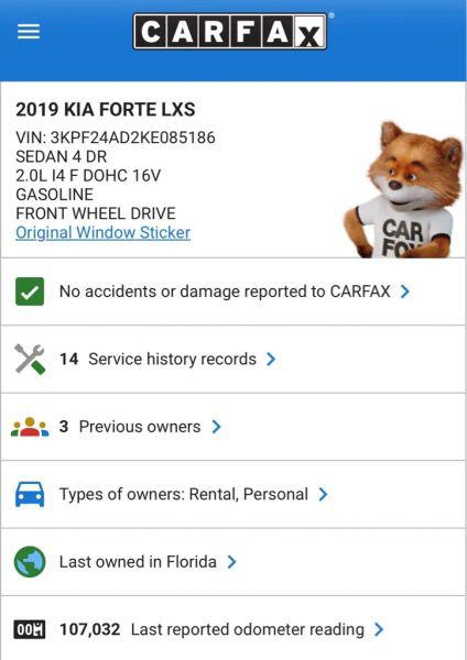 2019 Kia Forte LXS
