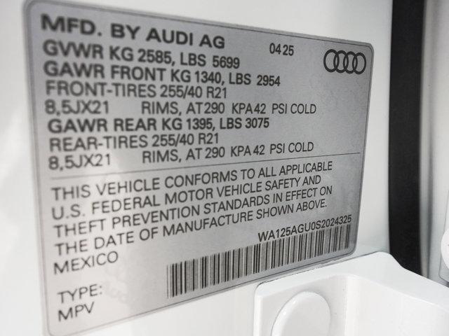 2025 Audi SQ5 Premium Plus TFSI quattro S tronic