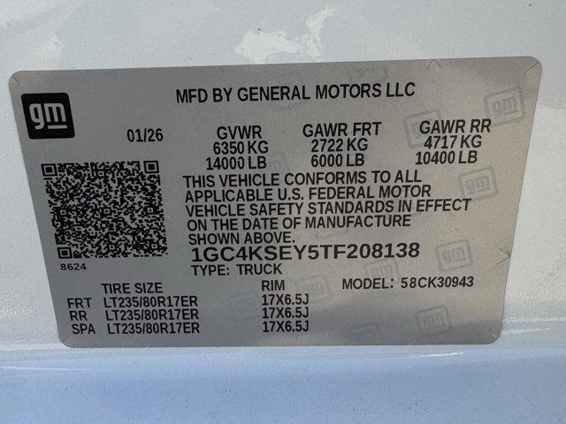 2026 Chevrolet Silverado 3500HD Crew Cab, Long Bed, WT Dual Rear Wheel, RWD