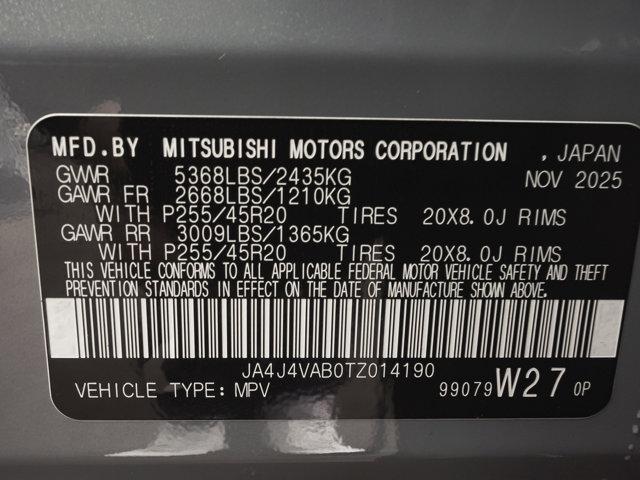 2026 Mitsubishi Outlander SE 1.5T S-AWC
