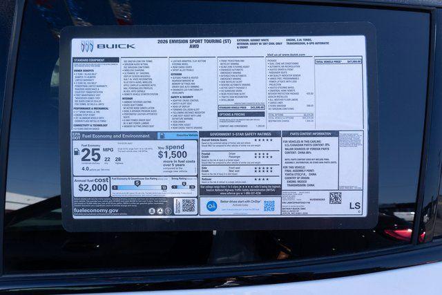 2026 Buick Envision Sport Touring AWD