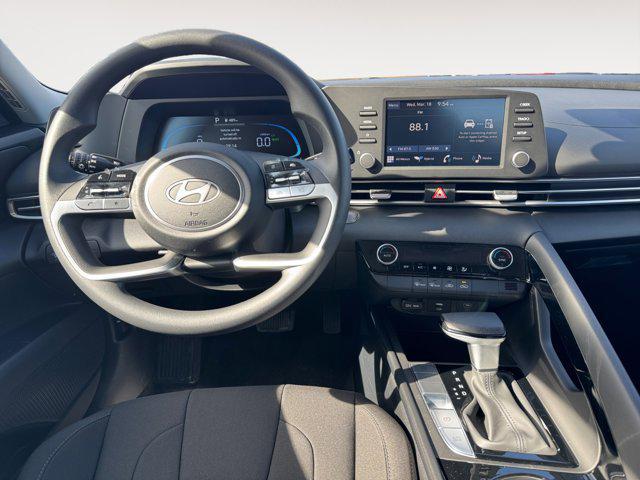 2026 Hyundai Elantra Hybrid Blue
