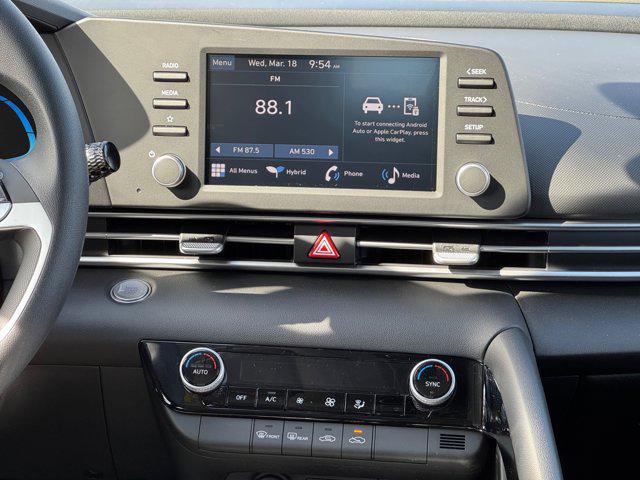 2026 Hyundai Elantra Hybrid Blue