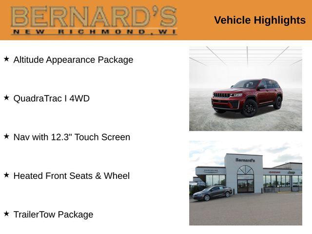 2026 Jeep Grand Cherokee GRAND CHEROKEE LAREDO ALTITUDE 4X4