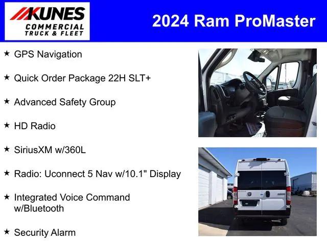 2024 RAM Ram ProMaster RAM PROMASTER 2500 SLT+ WINDOW VAN HIGH ROOF 159 WB
