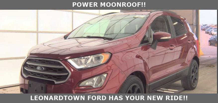 2019 Ford EcoSport SE