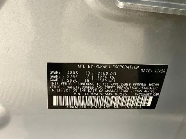 2021 Subaru Legacy Limited XT