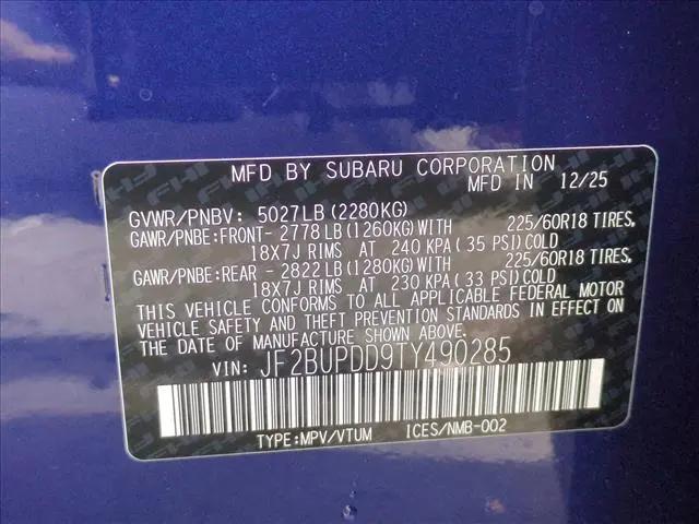 2026 Subaru Outback Limited