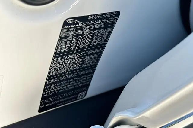 2026 Jaguar F-PACE R-Dynamic S P250 AWD Automatic
