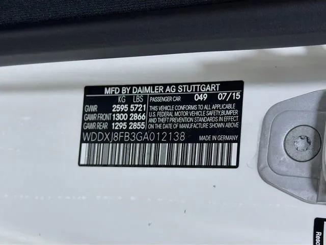 2016 Mercedes-Benz S 550 4MATIC
